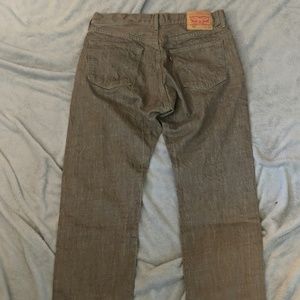 Levi Strauss white oak cone denim pants